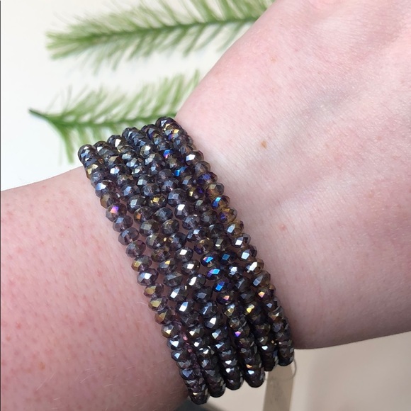 🍭4/$20 Stocking Stuffer! forever 21 beaded brac… - Picture 2 of 2